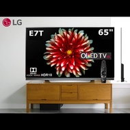 LG 65 นิ้ว 65E7T OLED 4K SMART TV WEBOS ลำโพง Sound Bar  กล่องไม่ตรงรุ่น ดำ One