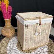 Rattan Laundry Basket / Laundry Box / Rattan Laundry Basket with Top RB02