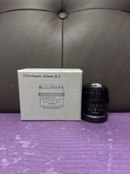 完美無瑕 TTartisan TTartisan 50 50mm F2  EFM Canon EOS M Mount