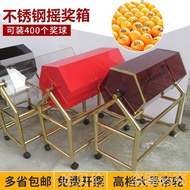 Roller Program Acrylic Lottery Event Rolling Large Chassis Annual Meeting Box Net Transparent Hand L