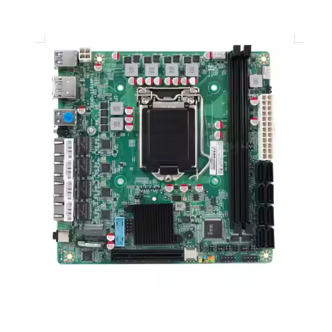 BKHD C236 4*2.5G i226 Intel Core i3/i5/i7 6th/7th/8th/9th LGA1151 Socket 8 SATA NAS WIFI 4G ITX Moth