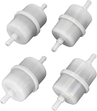 4 Pcs 49019-0031 Fuel Filter Compatible with Kawasaki 730V 850V EFI Engines FR541V FR600V FR651V FR6