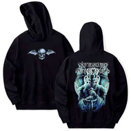 Zip Cardigan Kaos M-3XL Avenged Sevenfold A7x Hoodie Sweatshirt Cewek Cowok Jaket Motif Band A7x