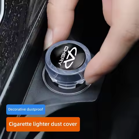 Car Cigarette Lighter Cover Dustproof Decoration Cap For Chery Omoda 5 Tiggo 4 7 Pro 8 Pro Fulwin 2 