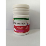Ready Stock Batuk RR4WHEEZ Homeopathy 60 Tablet kids adult