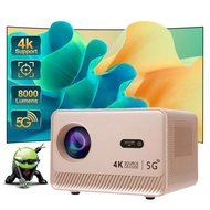New M10 Plus 4k 8k Android 4g 5g Dual Wifi 6 300 Ansi Allwinner Bt5.0 1080p 1280*720p Home Cinema Ou