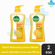 Dettol Gold Onzen เดทตอล โกลด์ เจลอาบน้ำ 450/500 มล. [2 ขวด] ครีมอาบน้ำ สบู่เหลวอาบน้ำ แอนตี้แบคทีเรีย 1001