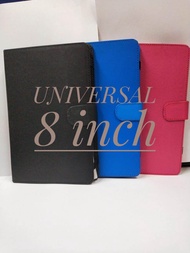 Book Cover Sarung Universal Tab Layar 8 inch Sarung Buku Case Tablet Advan Samsung Huawei Lenovo Casing Tablet Cover Tablet