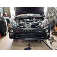 Original Front Bumper with Hole & Front Skirt - Untuk Perodua Myvi 2018