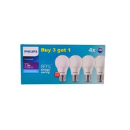 Multipack Contents 4 Philips LED 7W White Essential 7 Watt E27 Buy 3 Get 1 Free