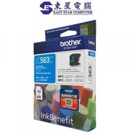 BROTHER - LC-563C 藍色 原廠墨盒 Ink Cyan (Brother LC563C)