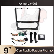 Android Headunit Frame Mercy C200 C230 C240 C320 2004 up 9 inch Canbus