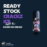 Crackz Ice Salt Nic Raisin Ice Cream Liquid
