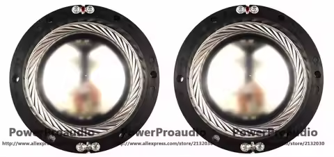 2PCS Aluminium Dome Diaphragm for Altec Lansing Speaker 288 291 299 8 Ohm Horn Driver