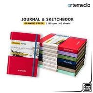A5 Journal Sketchbook Artemedia HARD COVER