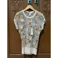 Crochet net crochet crochet embossed flower rare