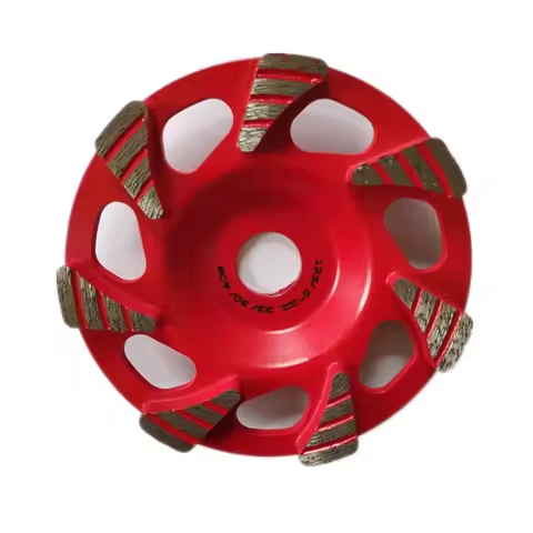 GD103 Metal Bond Abrasive Wheel 5 Inch Hilti Diamond Grinding Disc for Concrete and Stone 22.23mm Ar