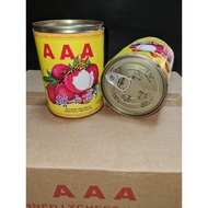 Laici Tin siap pembuka 567gm/ Canned Lychee In Heavy Syrup with Hook/ Buah Laici Dalam Tin /Buah Lai