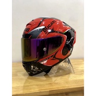 Shoei x14 Full Face Motorcycle Helmet X14 DUCATI Red Color Helmet Riding Motocross Racing Motobike Shoei Helmet