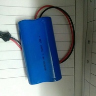 7.4V toy helicopter lithium battery 18650 rechargeable battery SM plug with large capacity