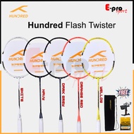 Hundred Flash Twister Badminton Racket Original HNDRD Speed Badminton Racket
