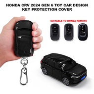 MOOGU Honda CRV 2024-2025 Gen 6 TOY CAR Design Car Key Remote Protection Key Cover Casing for Honda