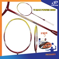 ORIGINAL Raket Badminton TOALSON Ti Max Power 2000 New