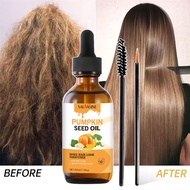 60ml Pumpkin Seed Oil Hair Care Essential Oil Moisturizing Smoothing Repairing Hair Roots Hair Oil F
