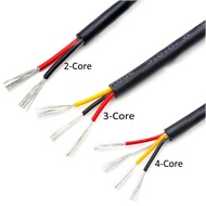 1 Meter UL2464 2/3/4 Multicore Electronic Power Wire Flaxible Stranded PVC Signal Wire 20AWG 22AWG 2