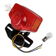 Motorcycle Brake Tail Light Tail Light Assembly with Bulb for  CT70 CT90 CT125 XL70 CL70 CL90 Jialin