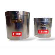 LITER OF RICE 1 liter and 1/ 2 liter measuring tool