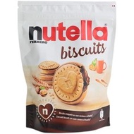 nutella - 304g*2 費列羅Nutella能多益榛子朱古力醬愛心夾心餅乾袋裝（14塊*2）