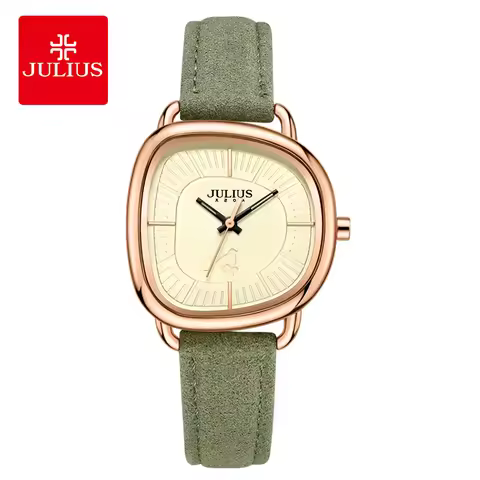 Julius Robins Watch Luxury Fashion Women's watch Co branded New Gift Box Engraved Quartz Watch Gift 