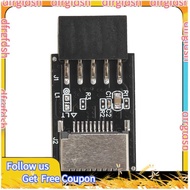 【D&F】Motherboard USB2.0 9Pin to TYPE-C A-KEY Front Connector Converter USB3.2 TYPE-E Interface Heade