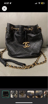 Chanel Vintage Bucket Bag中古袋 水桶袋