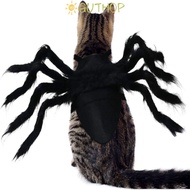 GUTHOP Cat Dog Cosplay Costume, Small Medium Size Costume Pet Spider Costume, Dog Cat Clothes Spider