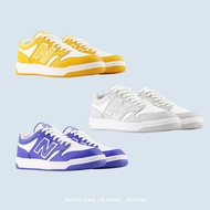 Kazima |New Balance 480 Retro Leather Yellow White Blue Gray Sneakers BB480LHI