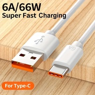 Xiaomi Type C 6A Max 66W Turbo Charge Cable 66W / 33W 6A Charging For Redmi 10T Pro , Note 10 Pro , 