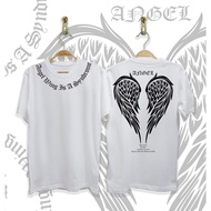 LOVE WINGS T-SHIRT LOVE WINGS DISTRO T-SHIRT/ NEWEST MOTIF T-SHIRT/ LATEST DISTRO MEN'S T-SHIRT/