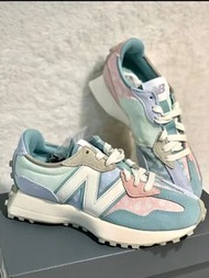 👟New Balance 327 腰果花 藍粉 男女同款