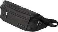 RS Taichi RSB285 Waist Bag, Multi-functional, Black, Capacity: 1.9 gal (5 L)