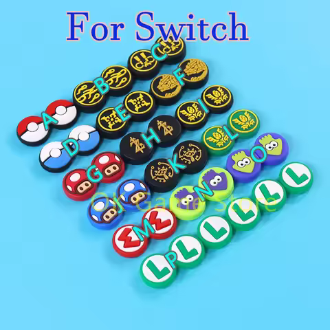 4pcs for Nintend switch joycon Thumb Stick Grip Cap Monster Hunter thumb grip cap Joystick Cover for