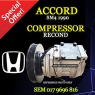 HONDA ACCORD SM4 1990 YEAR RECOND COMPRESSOR/ KOMPRESOR (CAR AIRCOND SYSTEM)