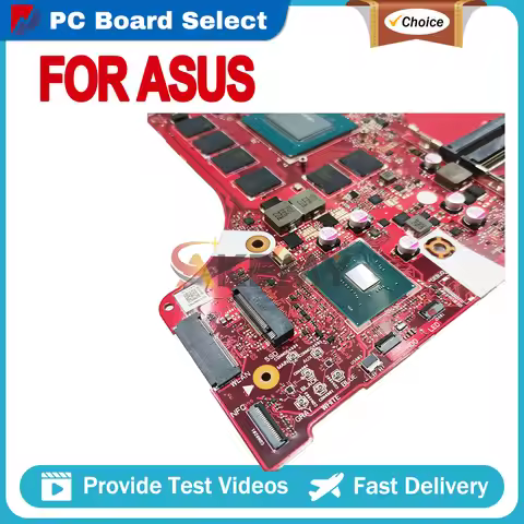 G531GW Mainboard For ASUS ROG G731GW G731GU G531GV G731GV G531GU Laptop Motherboard I5-9300H I7-9750