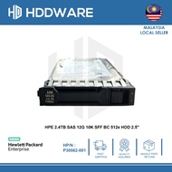 HPE 2.4TB SAS 12G 10K SFF BC 512e HDD 2.5'' // P30562-001 // P28352-B21