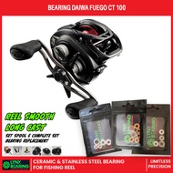 Lynx Bearing Daiwa Fuego CT 100 Stainless / Hybrid & Full Ceramic Fishing baitcasting Reel Bearings