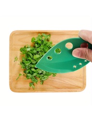 1件多功能草本切割器草本削皮器,歐芹甜菜羽衣甘藍蔬菜莖葉分離器