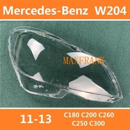 FOR Mercedes-Benz W204  11-13  C180 C200 C260 C250 C300 HEADLAMP COVER  HEADLIGHT COVER  LENS HEAD L