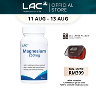 LAC Magnesium 250mg (90 Tablets) [Exp Aug 2028] 01404110