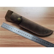 Universal Knife Sheath Protector Genuine Leather Knife Sheath Outdoor Straight Knife Sheath Crazy Ho